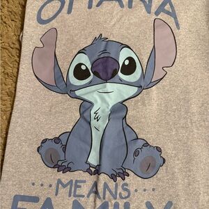 Gray Stitch Graphic T-Shirt
